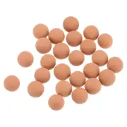 Clay Pebbles 9-10mm 0.22 Lbs Brown Gardening Potted Balls for Hydroponic Growing