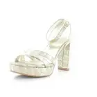 Naturalizer Womens Mallory Ankle Strap Platform Strappy Heeled Sandal 7.5