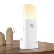 Smart Motion Sensor Night Light 5m Detection Wireless LED Lamp-Yellow