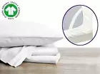 Cooling Organic Bed Sheets with Elastic Straps, Soft, Thick & Durable