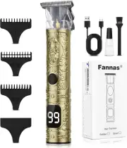 Hair Clippers for Men, Professional Hair Trimmer Barber Cordless Zero Gapped Hai