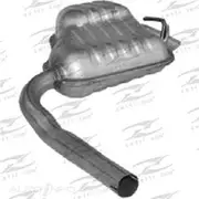 Redback Mufflers Bolt-On to suit Ford Mondeo Rear Muffler - M4787