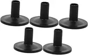 VINTORKY 5pcs Drum Cymbal Sleeve Set Versatile Plastic Cymbal Accessories for Drummers Easy to Assemble Disassemble for All Skill Levels Travel Friendly