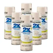 Rustoleum 2X Ultra Cover Gloss Spray - Gloss Plush Pink (6 Cans)