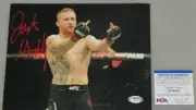 JUSTIN GAETHJE 'The Highlight' Hand Signed 8'x10' Photo + PSA DNA COA