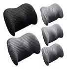 Memory Foam Lumbar Support Cushion for Home Office Car Seat Back Chair Pillow