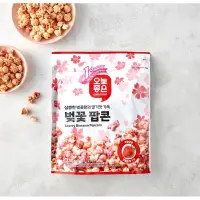 在飛比找蝦皮購物優惠-韓國超商超火零食 樂天自有品牌 草莓口味大容量爆米花 爆米花