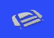 Eduard 648292 1/48 Aircraft- Bf109F Control Surfaces for Eduard (PE & Resin)