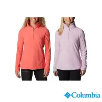 在飛比找momo購物網優惠-【Columbia 哥倫比亞 官方旗艦】女款-刷毛保暖半開襟