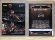 (5) 2016-17 PANINI INSTANT DERON WILLIAMS EAST CHAMPS CARD SP 69