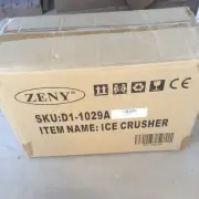 ZENY Ice Shaver & Crusher Machine Electric Snow Cone Maker & Iced DrInks New!