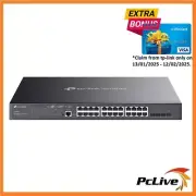 TP-Link TL-SG3428MP 24 Port Gigabit PoE+ L2+ Managed Ethernet Switch 4 SFP Omada