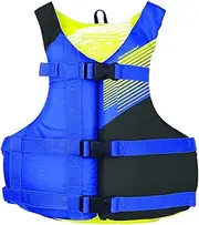 Stohlquist Fit Unisex Adult Life Jacket PFD - Coast Guard Approved, Easily Adjustable for Full Mobility, Lightweight, PVC Free | Universal and Oversize