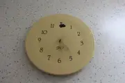Fiestaware Yellow Dancing Lady Clock -NEW