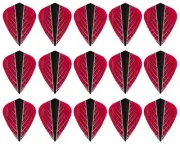 5 New Sets Harrows Quantum X Kite Dart Flights - Ships w/ Tracking - Red