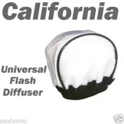 Universal Flash Bounce Cloth Diffuser Soft Box Olympus Sigma,Off-Camera white