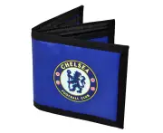 Chelsea FC Official Football Crest Money Wallet (Blue) - SG6574