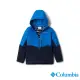 【Columbia 哥倫比亞】童款- Omni-Heat 鋁點保暖連帽外套-墨藍(USB17990IB / 2022年秋冬)