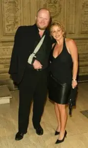 Steve McFadden Lucy Benjamin arrive for the National Television Aw- Old Photo