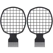 2 Pack Magic Hair Twist Hair Coils Comb Tool Afro Pick Hair Curl Sponge Brush