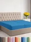 Split King Size Fitted Bed Sheet - Hotel Luxury Single Fitted Sheet Only - Fi...