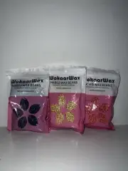 WokoarWax Hard Wax Beads 3x 3oz Packs Unopened