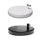 Metal Base for Table Lamp 12mm Central Hole DIY 7.5'' Round Desk Lamp Base