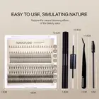Thick DIY Eyelash Segmented Single Cluster Extension False Eyelash Set EMB