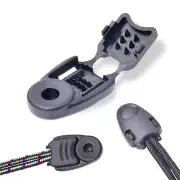 20 Pack Zipper Pull Cord Ends Zipcords Stopper Paracord Clips Rope Ends Lock