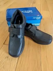 NWT Easy Strider Black Clubman Monk-Strap Boys Shoes, Size 7
