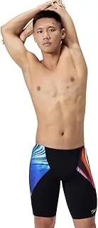 Men's Digital V-Cut Jammer, Lava Blur - Speedo Black, 40