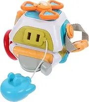Kisangel Busy Cube Toy for Toddlers Sensory Educational Busy Board Preschool Teaching Aid