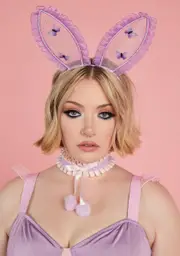 Lilac Hare Raisin' Bunny Ears