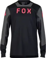 Fox Racing Defend Taunt Mens LS MTB Mountain Bike Jersey Black