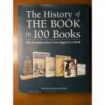 原文書 THE HISTORY OF THE BOOK IN 100 BOOKS二手書，九成新