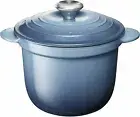 Le Creuset Rice Pot Casserole Maker Cooker Marine Blue 2 1/4 Qt. New