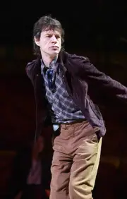 Mick Jagger performs at rehearsals at The Concert for New York Cit- Old Photo 1