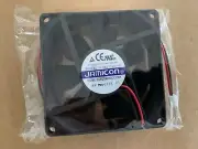 1X DC 24V 0.15A 80X25mm 2wire 2-Pin JF0825S2H-R JF0825B2H-R Server Fan