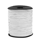 Elastic Cord Stretchy String 1.5mm 109 Yards White for Crafts