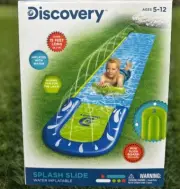 Inflatable(water)-Discovery Splash Water Slip Slide Inflatable 15 ft. Sliding *