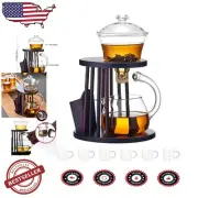 Multi-Purpose Glass Teapot with Automatic Infuser - Ideal Gift for Any Occasion