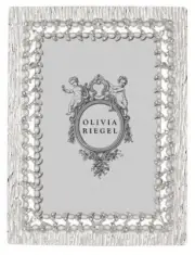 Olivia Riegel CARLOTTA 4" x 6" PICTURE FRAME w/RHINESTONES