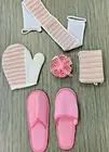 Exfoliating Loofah Back Scrubber Bath Shower Strap Skin Brush Exfoliating Sponge