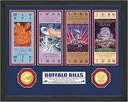 Buffalo Bills Super Bowl Appearances Ticket Coin Photo Mint