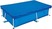 Waterproof Tarp for Above Ground Pools with Drawstring, Dark Blue, 220x150cm