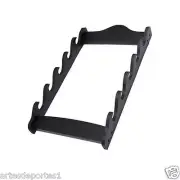 5 Tier Display Stand Samurai Ninja Katana Japanese Kendo Sword Wall Mount New