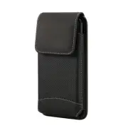 Belt Case for Oneplus Nord N20 5G (2022) Cover Vertical Leather & Nylon