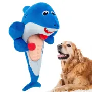 Squeaky Dog Toys for Large Dogs, Interactive Plush Toy with Rubber for Small ...