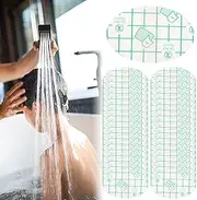 100 Pieces Waterproof Ear Stickers, Disposable Ear Covers Earmuffs, Ear Protector Caps for Hair Dye Shower Bathing, Invisible Foot Sticker Bandages, Protective Clear Films for Foot Hand Ear