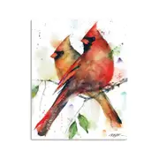 DEMDACO 120 pc Jigsaw Puzzle -Cardinal Pair 1004610121